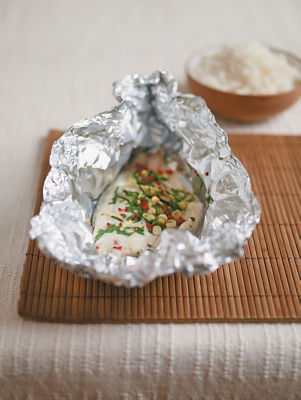 Steamed Sea Bream With Asian Flavours