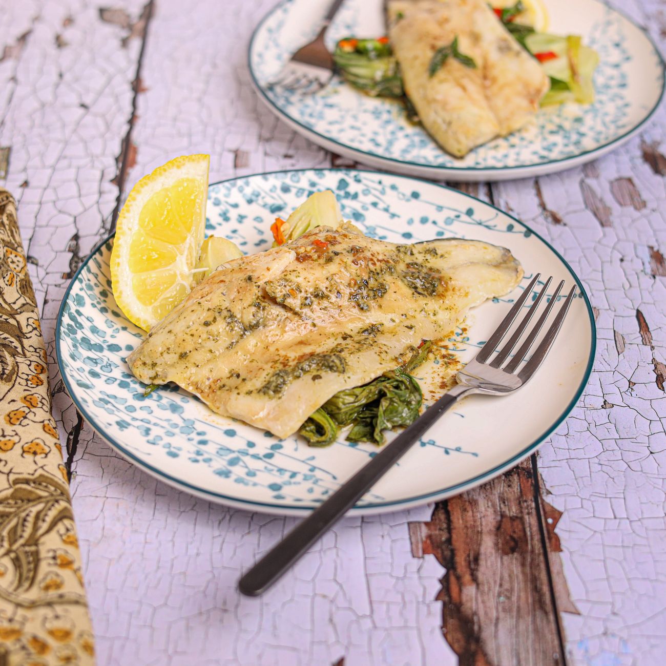 Steamed Sea Bass & Bok Choi Parcels Recipe Woolworths