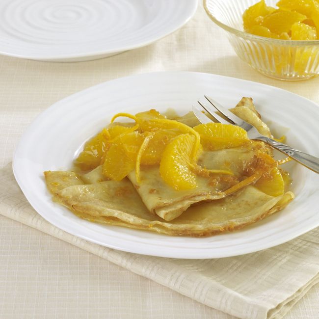 Easy Crêpes Suzette