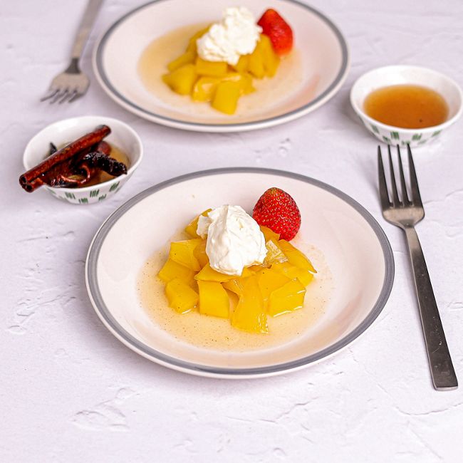 Stewed Mangoes