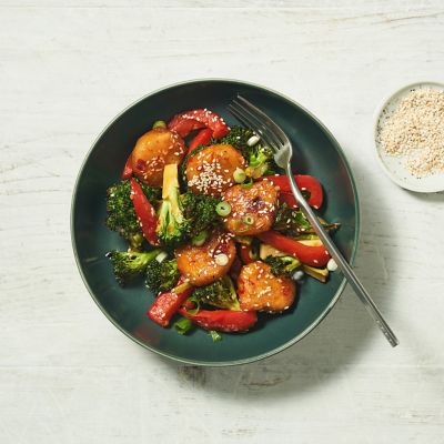 Sticky tempura nuggets