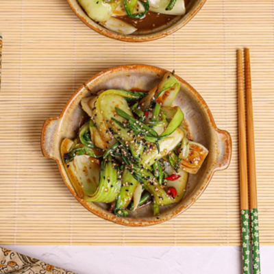 Stir Fried Bok Choi with Oyster Sauce