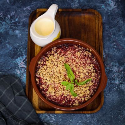 Strawberry & Raspberry Crumble