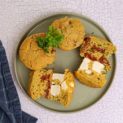Sundried Tomato & Feta Muffins