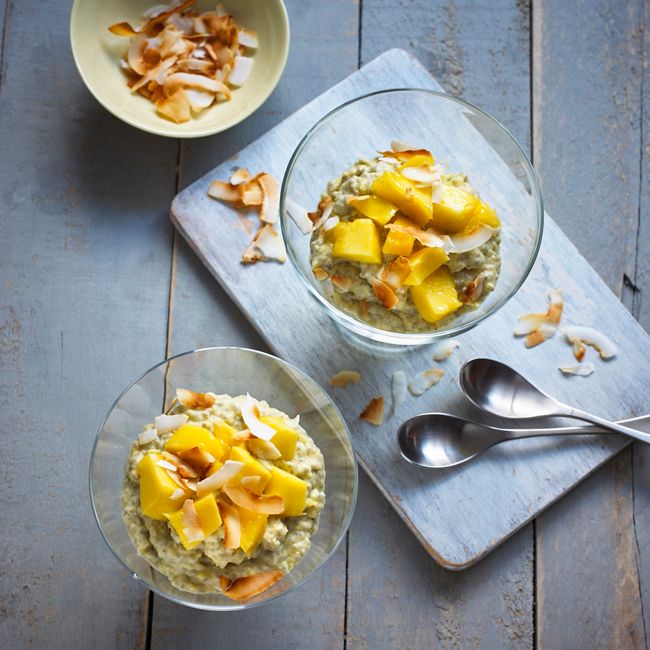 Coconut and Mango Chia Pudding
