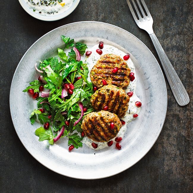 Turkey Kofte with Citrus Yoghurt