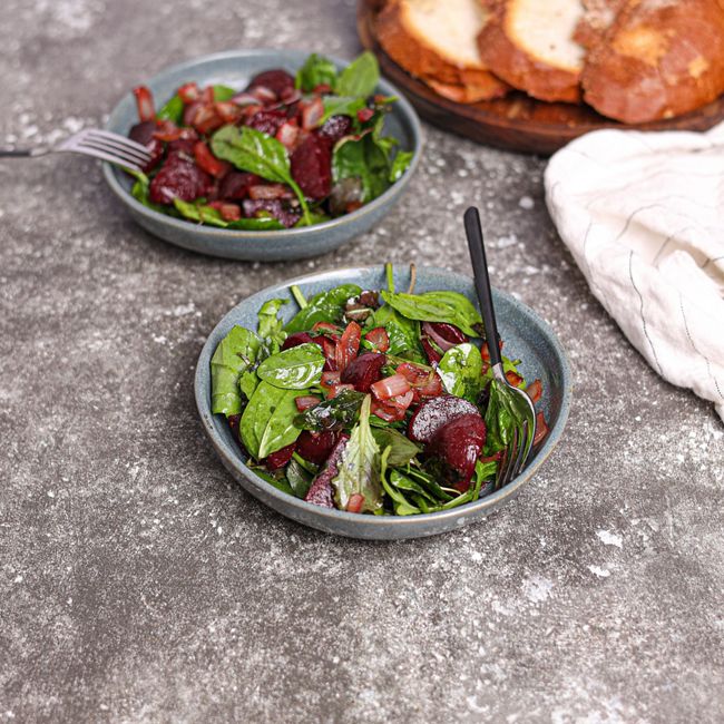 Sweet & Smoky Roasted Beetroot Salad