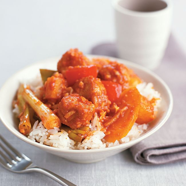 Sweet & Sour Pork with Capsicums