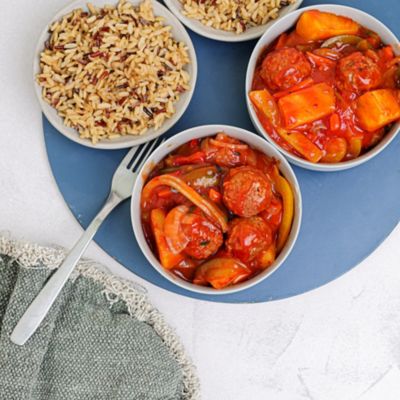 Sweet & Sour Vegan Meatballs