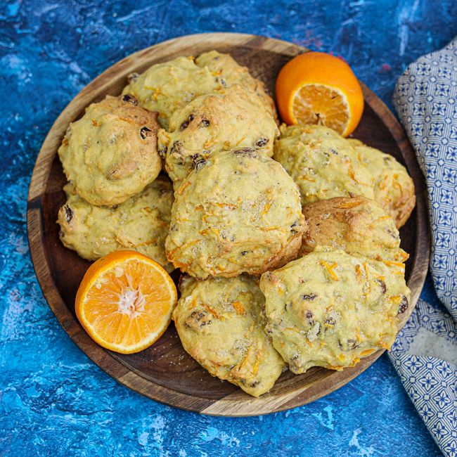 Sweet & Spicy Carrot Cake Cookies
