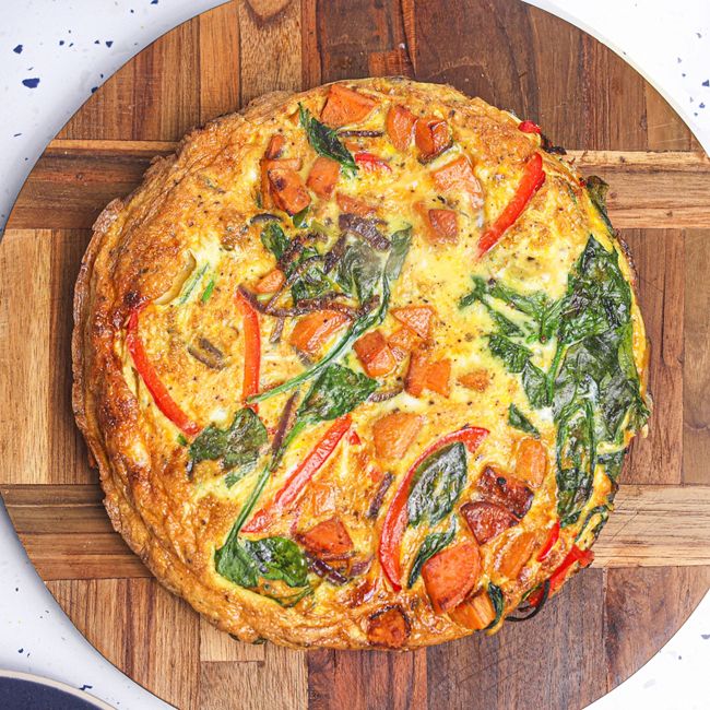 Sweet Potato & Capsicum Tortilla