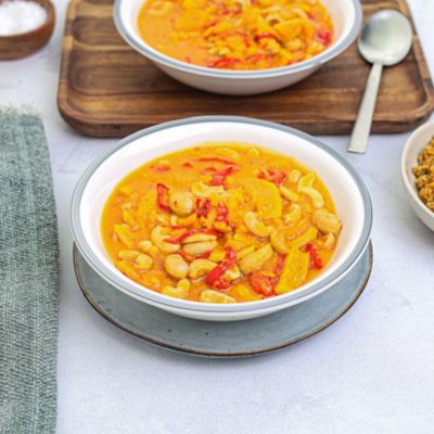 Sweet Potato & Cashew Slow Cooker Curry