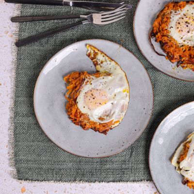 Sweet Potato Egg in A Hole