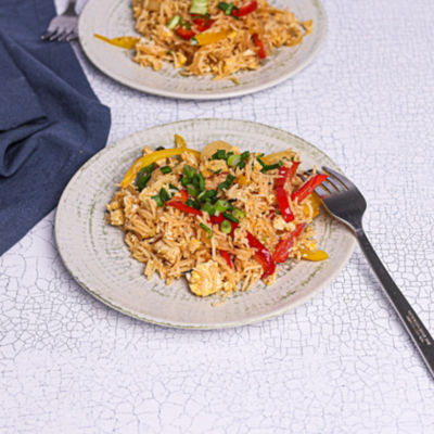 Szechuan Fried Rice with Tofu & Peppers