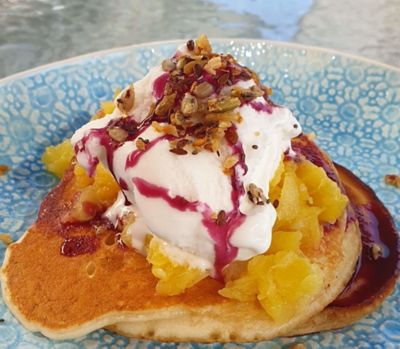 Pina Colada Pancakes