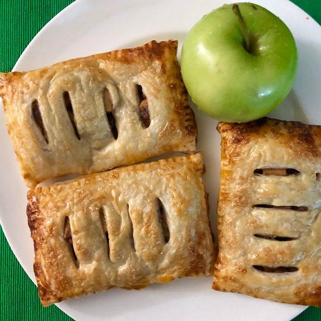 Rectangle Apple Pies