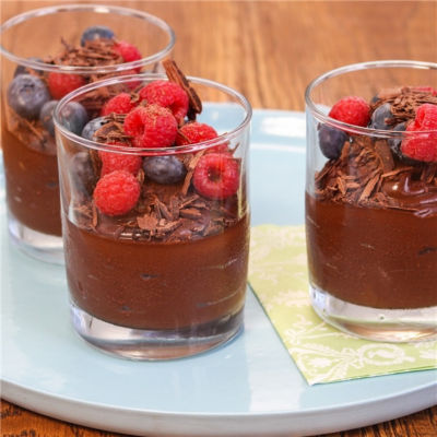 Chocolate Mousse with Avocado