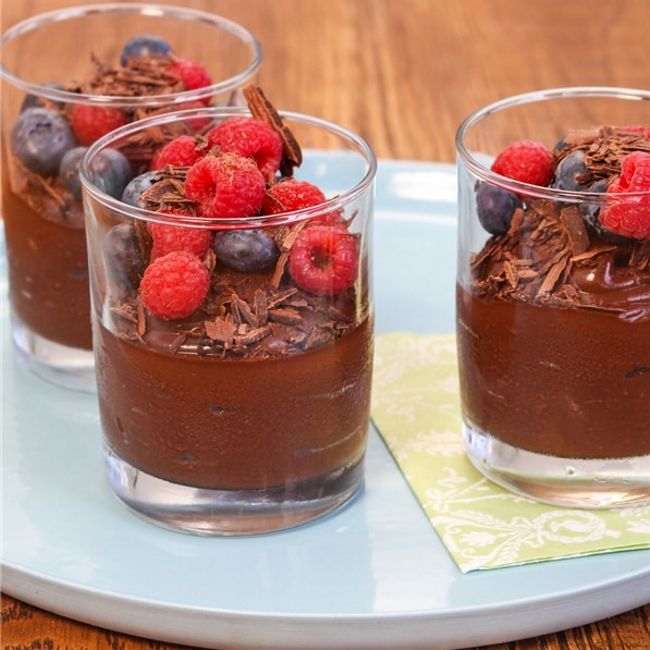 Chocolate Mousse with Avocado