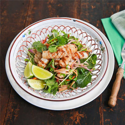 Thai Salad with Calamari & Apple