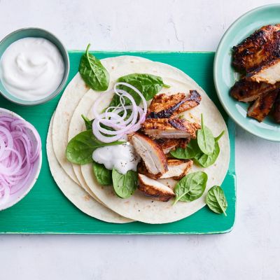 Tandoori Chicken Burrito