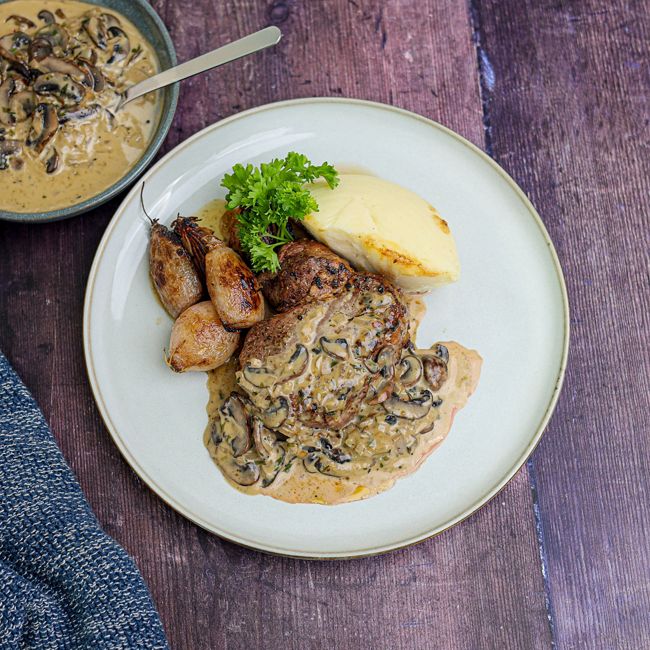 Tarragon & Mushroom Sauce