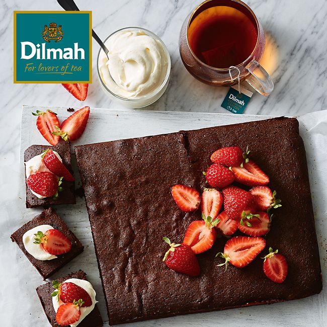 Tea Infused Brownie 