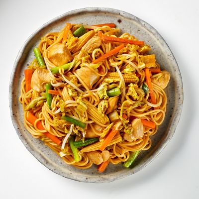 Ten Minute Chicken Chow Mein