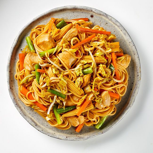 Ten Minute Chicken Chow Mein