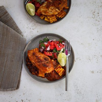 Tex Mex Chicken with Watermelon Salsa