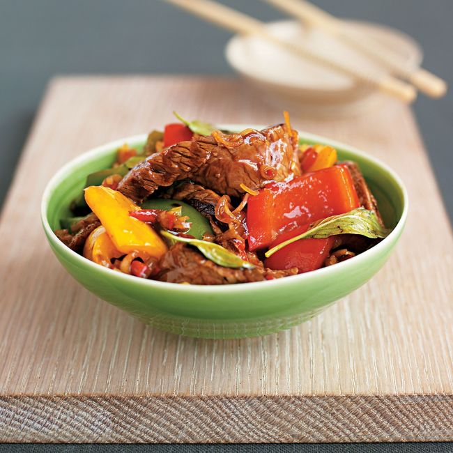 Thai Beef with Capsicum & Chilli