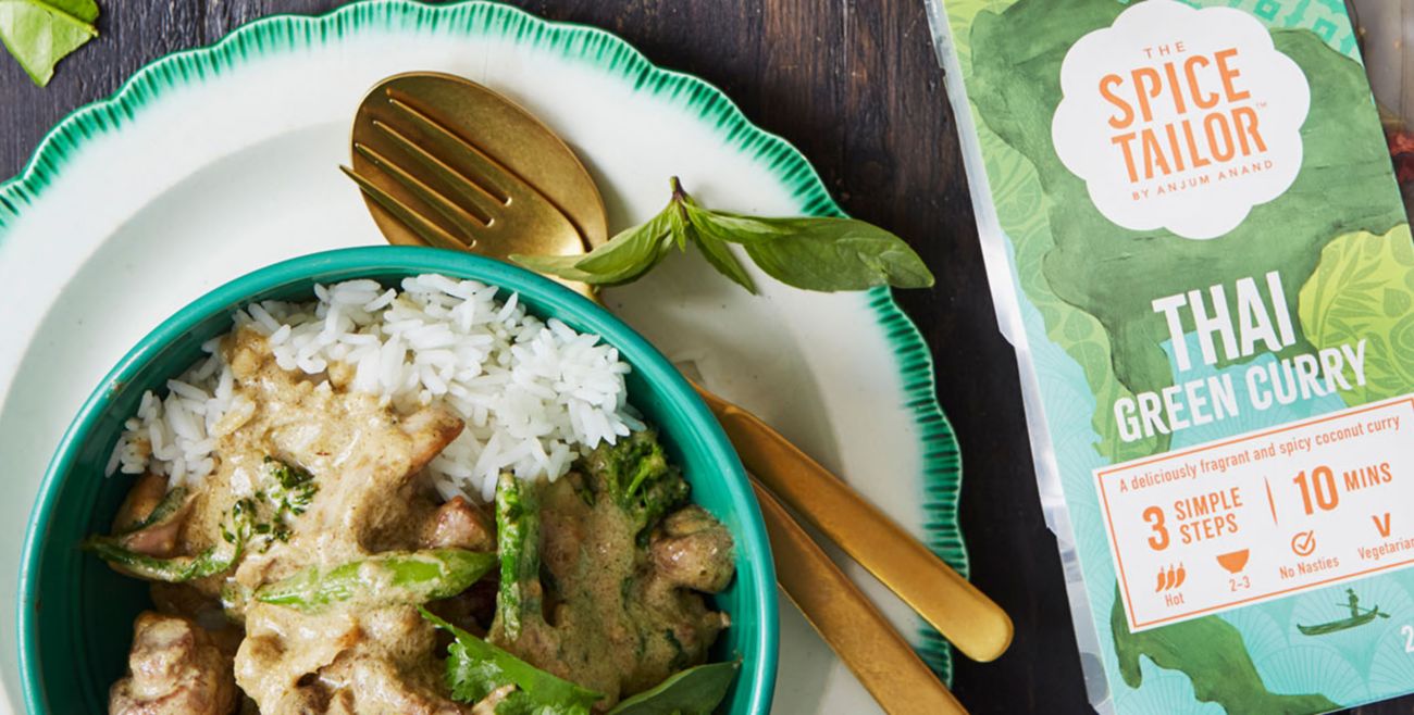 Spice tailor thai green sales curry