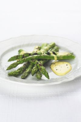 Pan-grilled Asparagus With Hollandaise