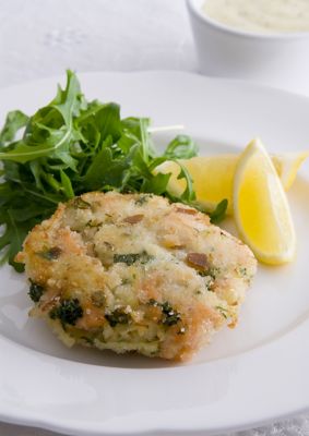 Smoked Salmon Potato Cakes