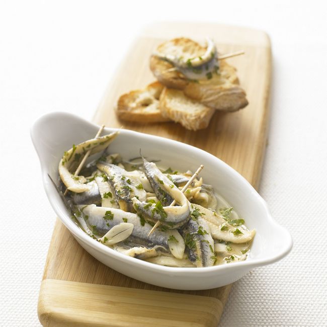 Marinated Anchovies