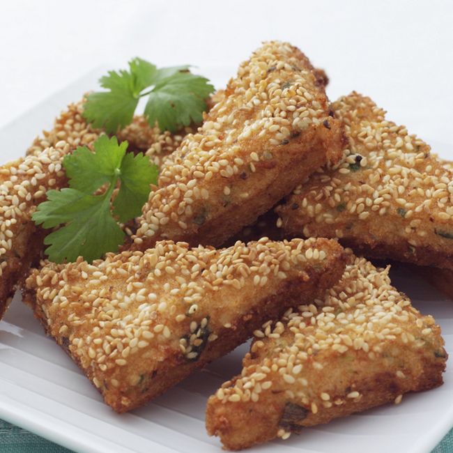 Sesame Prawn Toasts
