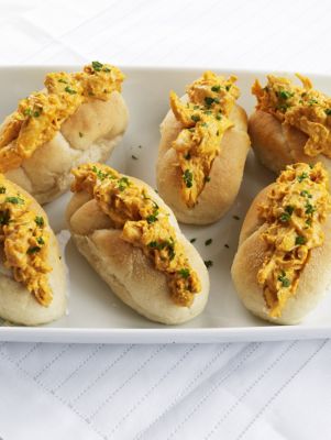 Coronation Chicken Rolls