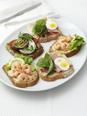Open-faced Sandwiches