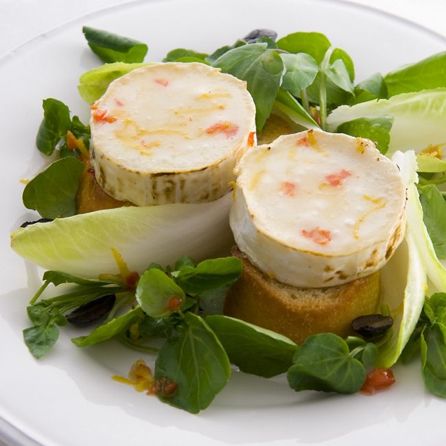 Marinated Goat Cheese Salad