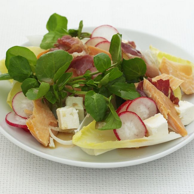 Smoked Trout & Pancetta Salad