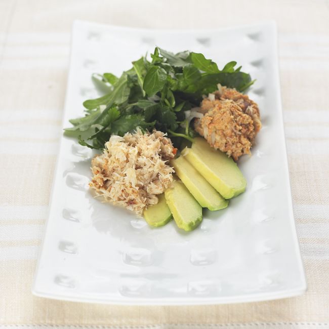 Crab Salad with Mango Dressing
