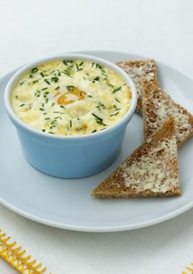 Baked Eggs In Cream