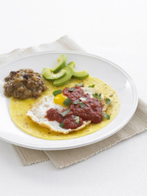 Ranch-style Eggs With Refried Beans