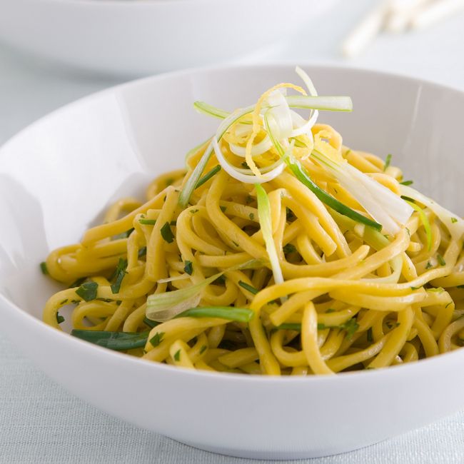 Egg Noodles With Lemongrass & Herbs