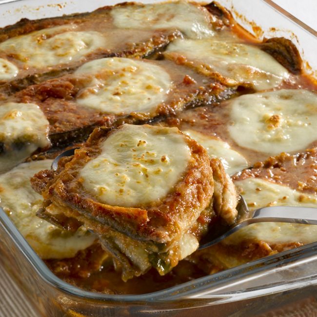 Cheesy Eggplant Parmigiana