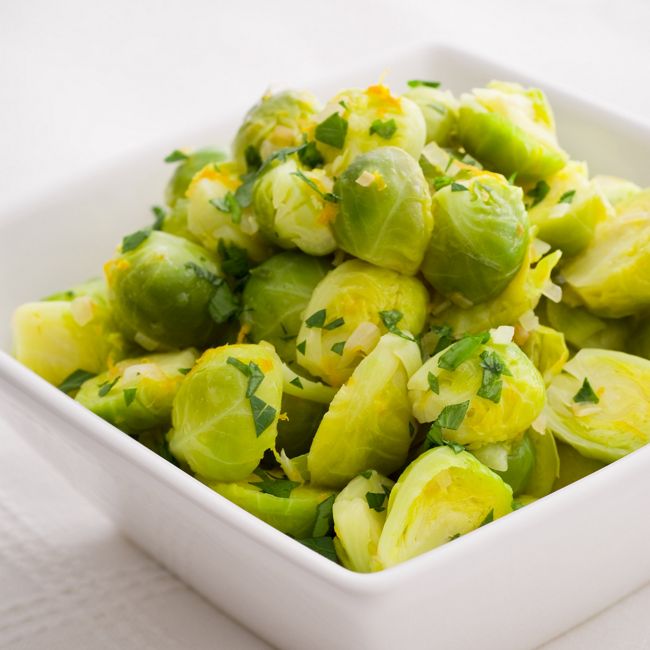 Brussels Sprouts With Orange