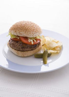 Garlicky Turkey Burgers