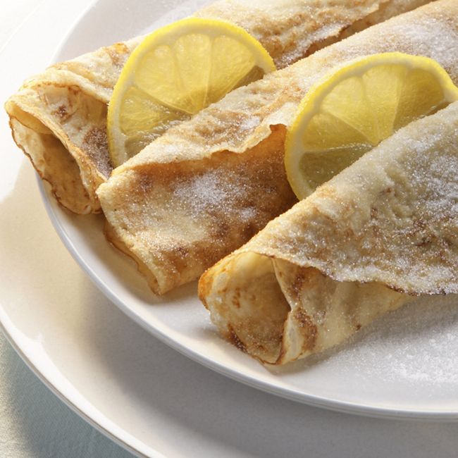Lemon And Sugar Crêpes