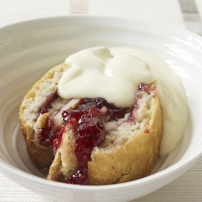 Baked Jam Roll