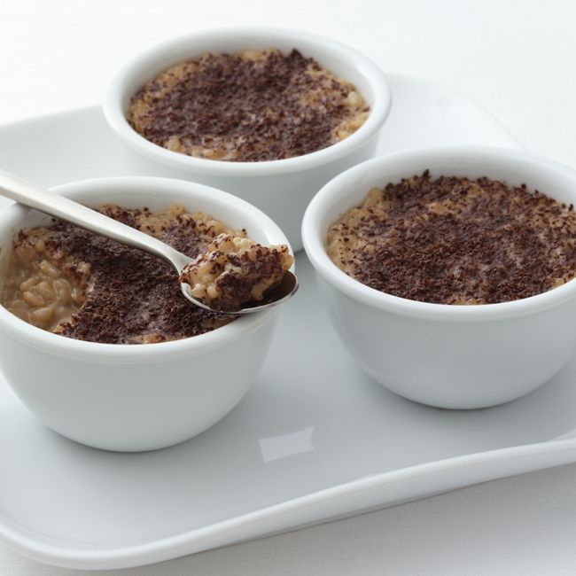 Chocolate Rice Pudding