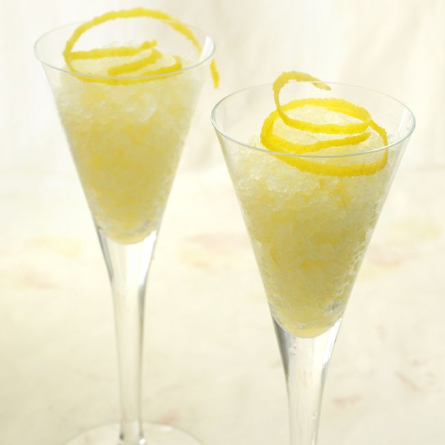 Zesty Lemon Granita
